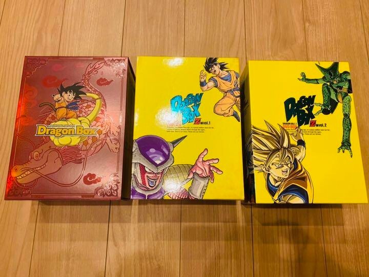 Dragon Ball Series DVD BOX Complete Set 1st + Z & Figure Japanese
