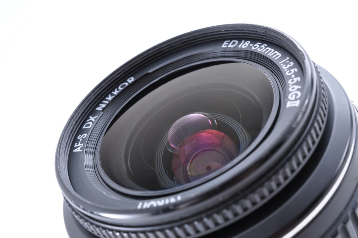 Nikon AF-S DX NIKKOR 18-55mm f/3.5-5.6 GII ED Lens [Opt N