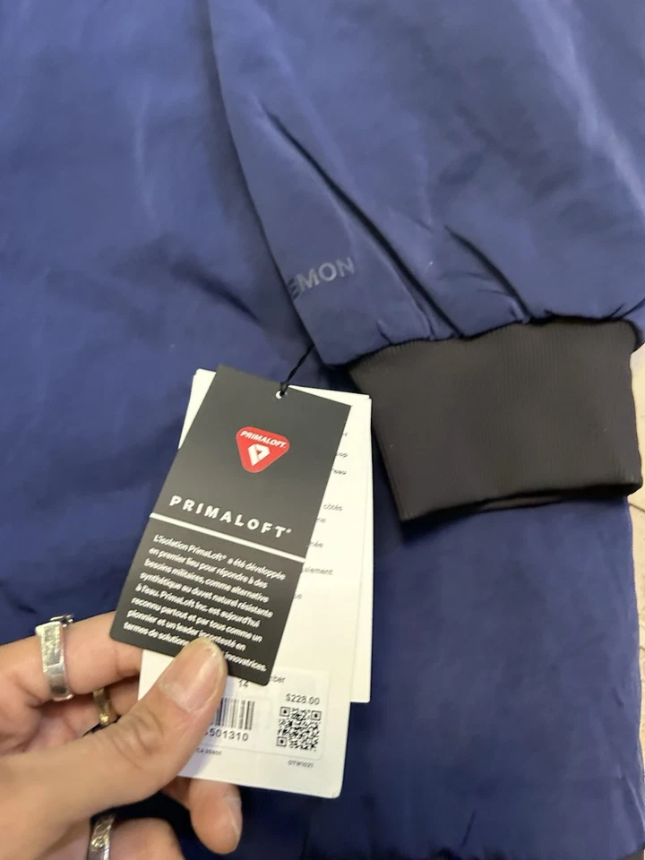 Talla 14 - XXL - Lululemon Bombardero de gran tamaño sin parar - Azul Foto 3 de 4
