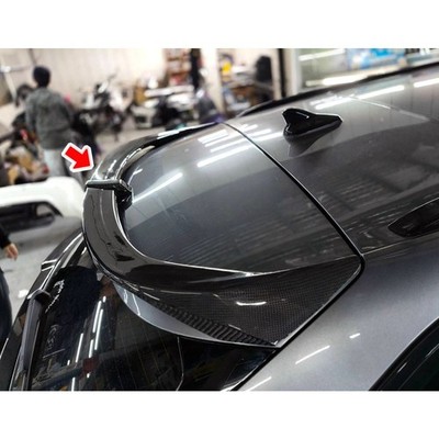 Carbon Fits For 2019-2024 Skoda Octavia Combi MK4 P Rear Top Trunk Spoiler