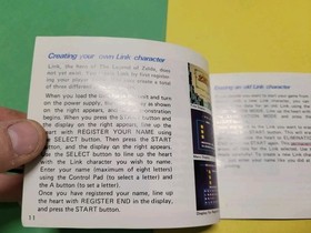 The Legend of Zelda Nintendo NES Manual Only ~ Instruction Booklet~ NES-ZL-USA-1
