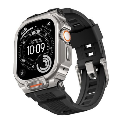 Rugged Band Strap + Protective Case Cover For Apple Watch Series Ultra 3/2 49mm