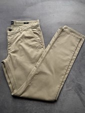 Herren Sommerhose Boss Beige 34/32 Slim Fit