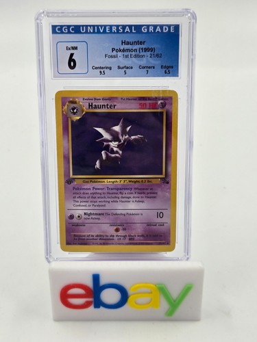 Haunter (1st Edition) graded CGC 6 for sale on eBay