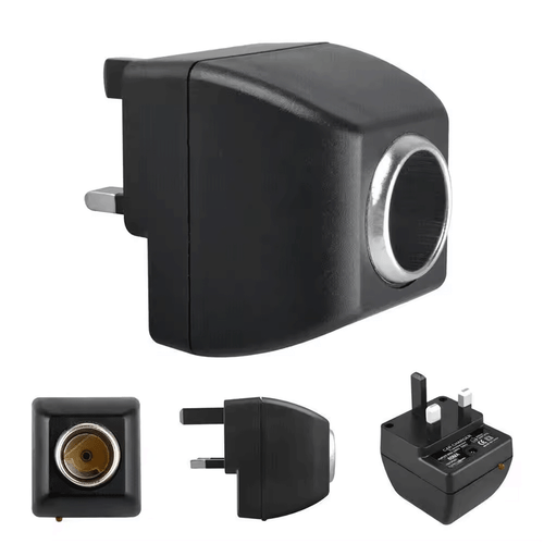 UK Stecker Auto Ladegerät Anzünder Buchse 220V Netzstecker auf 12V Auto Ladegerät Adapter - Bild 5 von 6
