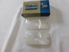 Nos Oem Ford 1959 1964 Truck F100 Park Light Lamp Lenses 1960 1961 1962 1963 Clr