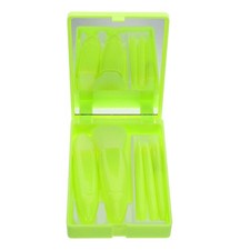  Set pennelli trucco formato viaggio miniatura completo di funzione con custodia