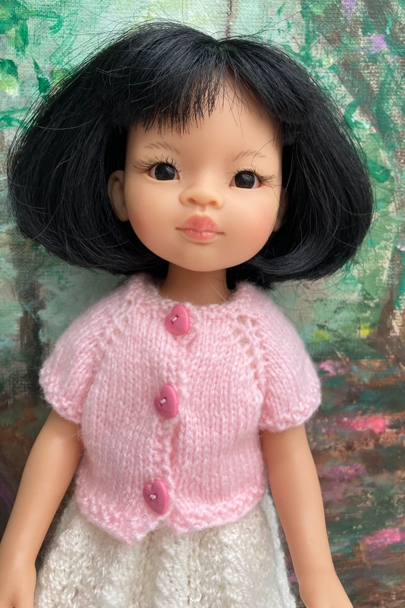 Belle poupée ancienne et ses vêtements - Collection