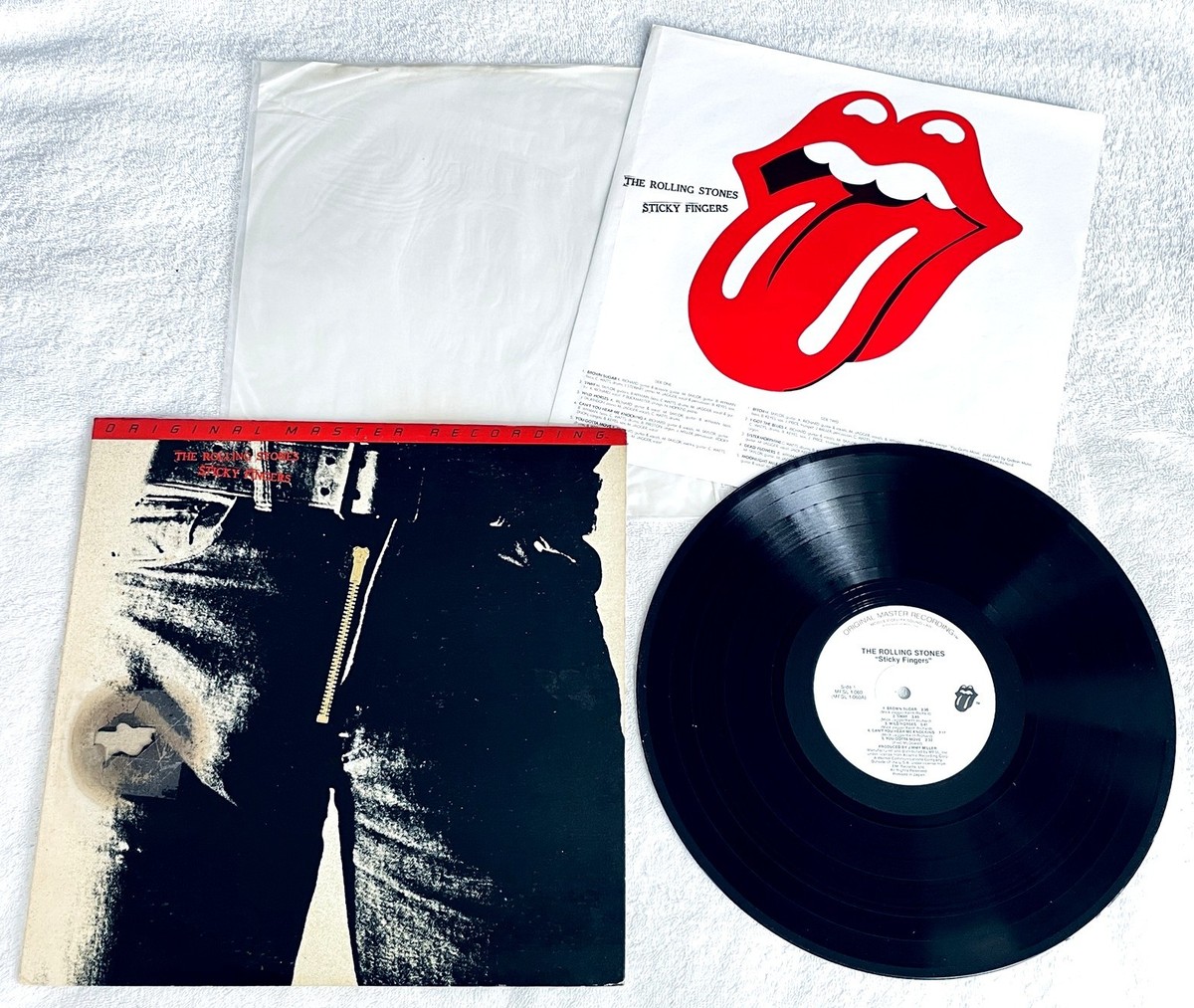 洋楽 MFSL Rolling Stones Sticky Fingers LP The Rolling Stones 