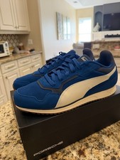 Puma Porsche Legacy Softride ST Miler Mens Blue Motorsport Inspired Sneakers 12