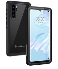 Huawei P30 Pro Waterproof Case IP68 Shockproof Full Body Cover Black NEW