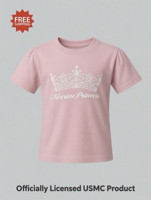 USMC  MARINE PRINCESS  Pink Kid s T-Shirt - Toddler Size 5T - NEW WITH TAGS!