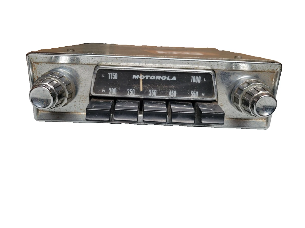 Ancien Lecteur 8 Pistes Motorola Auto TM413S - États-Unis - Avec Boîte