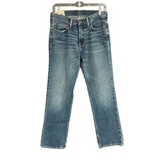 Abercrombie Kids Boys Jeans Size 16 30x29 Straight Leg Blue Denim 2E1335