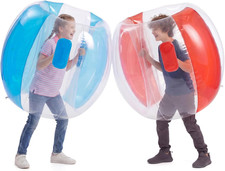Bumper Balls 2 Pack 36-Inch Inflatable Sumo Ball Body Bubble Soccer PVC Giant