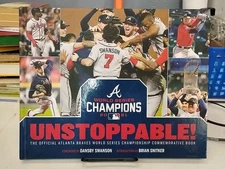 Atlanta Braves UNSTOPPABLE World Series Championship Commemorative Book 2021
