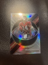 2021 Panini Select Brad Johnson #HT-24 Hidden Talents Silver Prizm Buccaneers