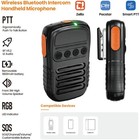UNIWA BM008 Inalámbrico BT Micrófono de Mano para PoC Radio Walkie Talkie
