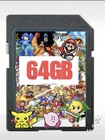 SD Card 64GB Retro Games Loaded For Wii Console - Fully Loaded 