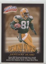 1997 Fleer Million Dollar Moments Redemption Desmond Howard #30 0q3