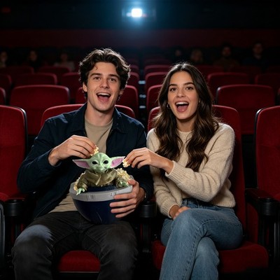 Star Wars The Mandalorian And Grogu Popcorn Eimer NEU Film Sammlerstück