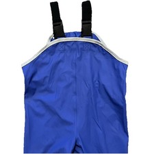 Aliwiner Kids Rain Pants With Adjustable Shoulder Straps And Elastic Ankle Bands