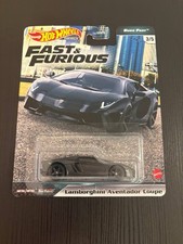 Hot Wheels Lamborghini Aventador Cupé Rápido y Furioso Euro Fast Premium
