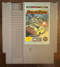 BreakThru Data East (Nintendo Entertainment System, 1987) Cartridge! Arcade Hit!