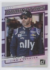 2021 Panini Donruss NASCAR Dominators Holographic 39/199 Jimmie Johnson HOF 5r6