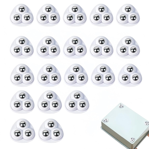 20 Pcs Mini Caster Appliances Wheels, 360°Rotation Small Appliance Wheels for... - Picture 12 of 12
