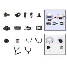Ice Hockey Helmet Repair Accessories Easy to Install Simple Portable Practical