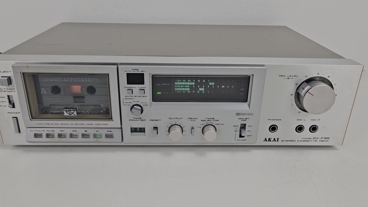 Akai - GX-F35 - Stereo Cassette Deck | eBay