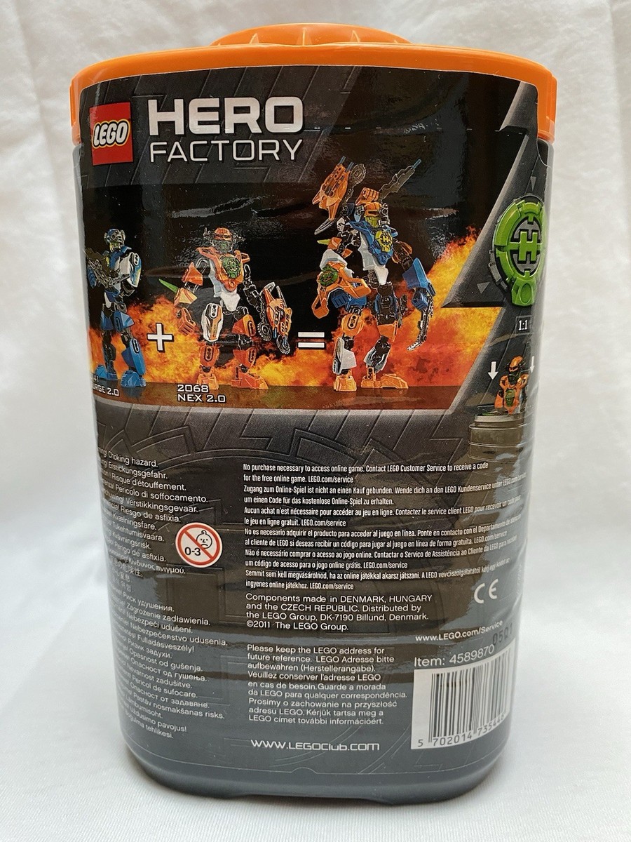 LEGO HERO Factory: Nex 2.0 (2068) for sale online | eBay