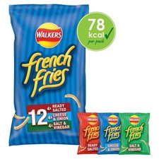 Walkers French Fries Crisps Multipack 12x18g! Grab A Bargain!