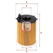 Ölfilter für Fiat 500 312 C 500L 351 Panda Punto 199 | 23922621