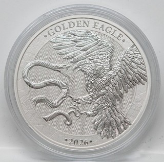 Malta 5 Euro 2026 Golden Eagle 1 oz Silber