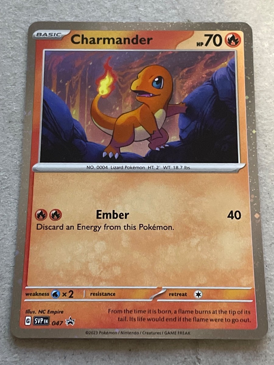 Pokémon TCG Pokémon Charmander Charmander Holo