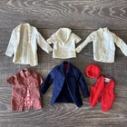 Vintage Barbie Ken Doll Maddie Mod Shirts Tops 1960s-70s Lot Of 6