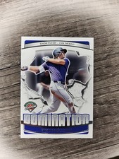 2025 Panini Prospect Edition Ethan Holliday Domination Rookie Rockies #1 RC