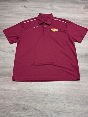 San Diego State Aztecs SDSU Nike Dri Fit Red Polo Shirt Top Size Mens XL
