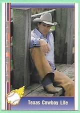 1991 Pacific Nolan Ryan Rangers #106 - Texas Cowboy Life👍