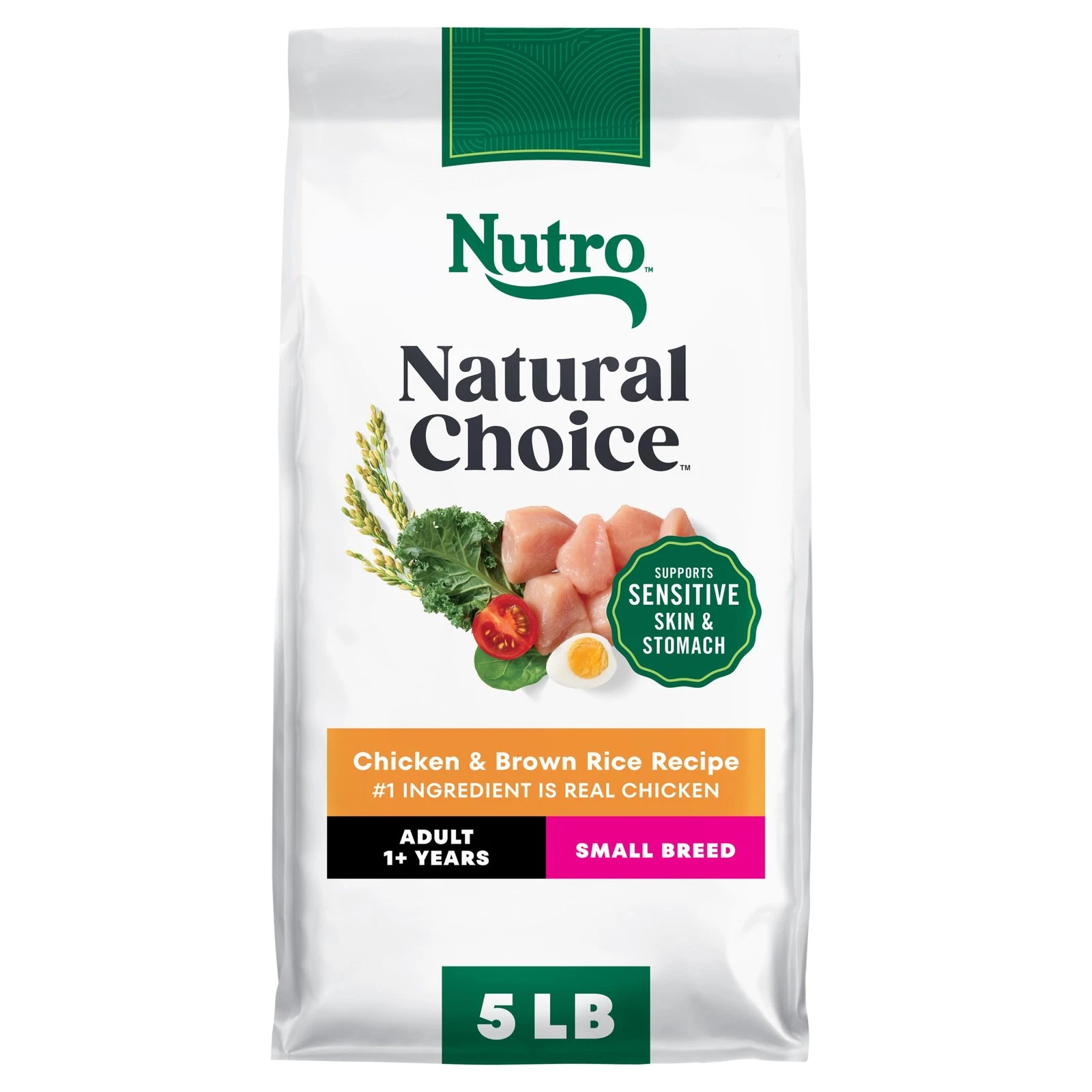 Natural Choice Small Breed Dry Dog Food, Adult Dog Food Dry Chicken and Brown...