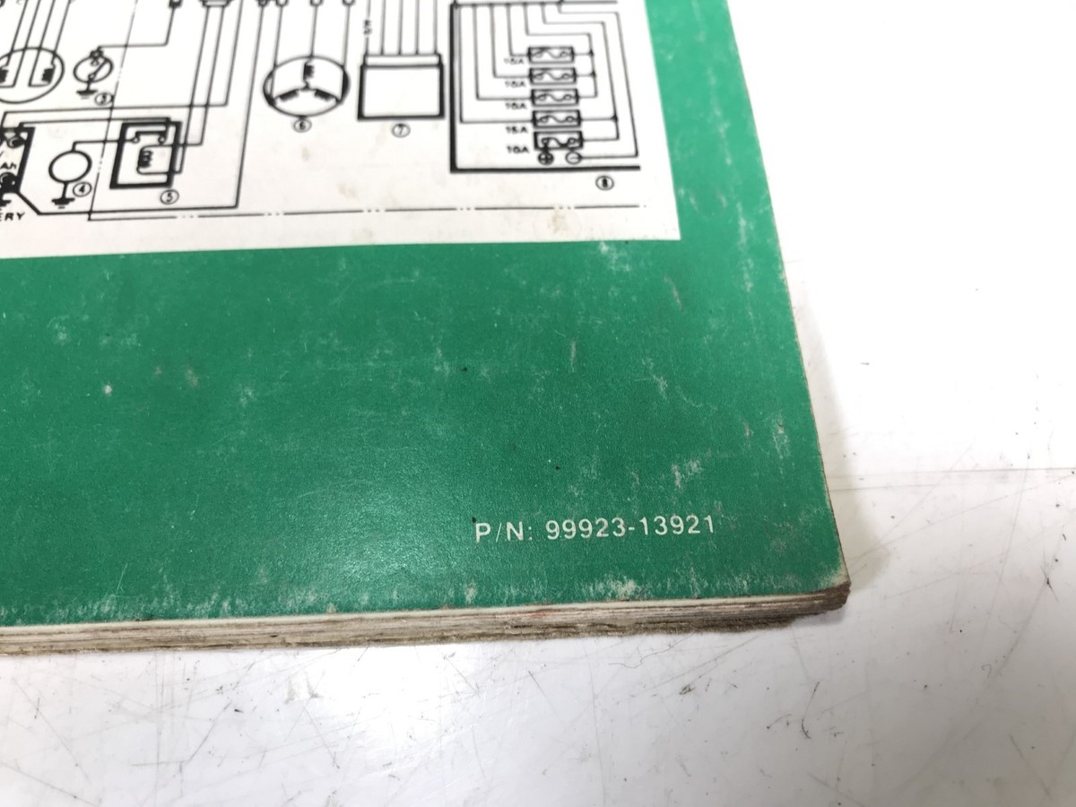 Suzuki 1992 ATV/Motorcycle Factory Wiring Electrical Diagrams