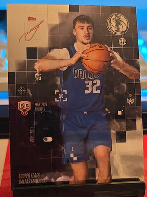 Topps 2026 Signature Class After Image Insert Rookie Cooper Flagg AF-1 Mavericks