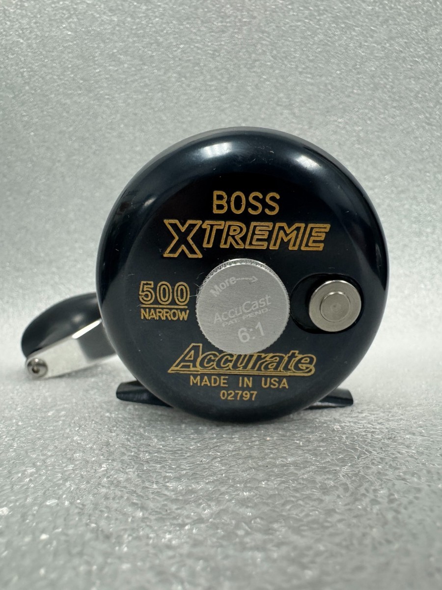 Accurate BOSS XTREME 400 NARROW ベイトリール Accurate Boss Xtreme 500 Narrow BX-500N-2797 | eBay