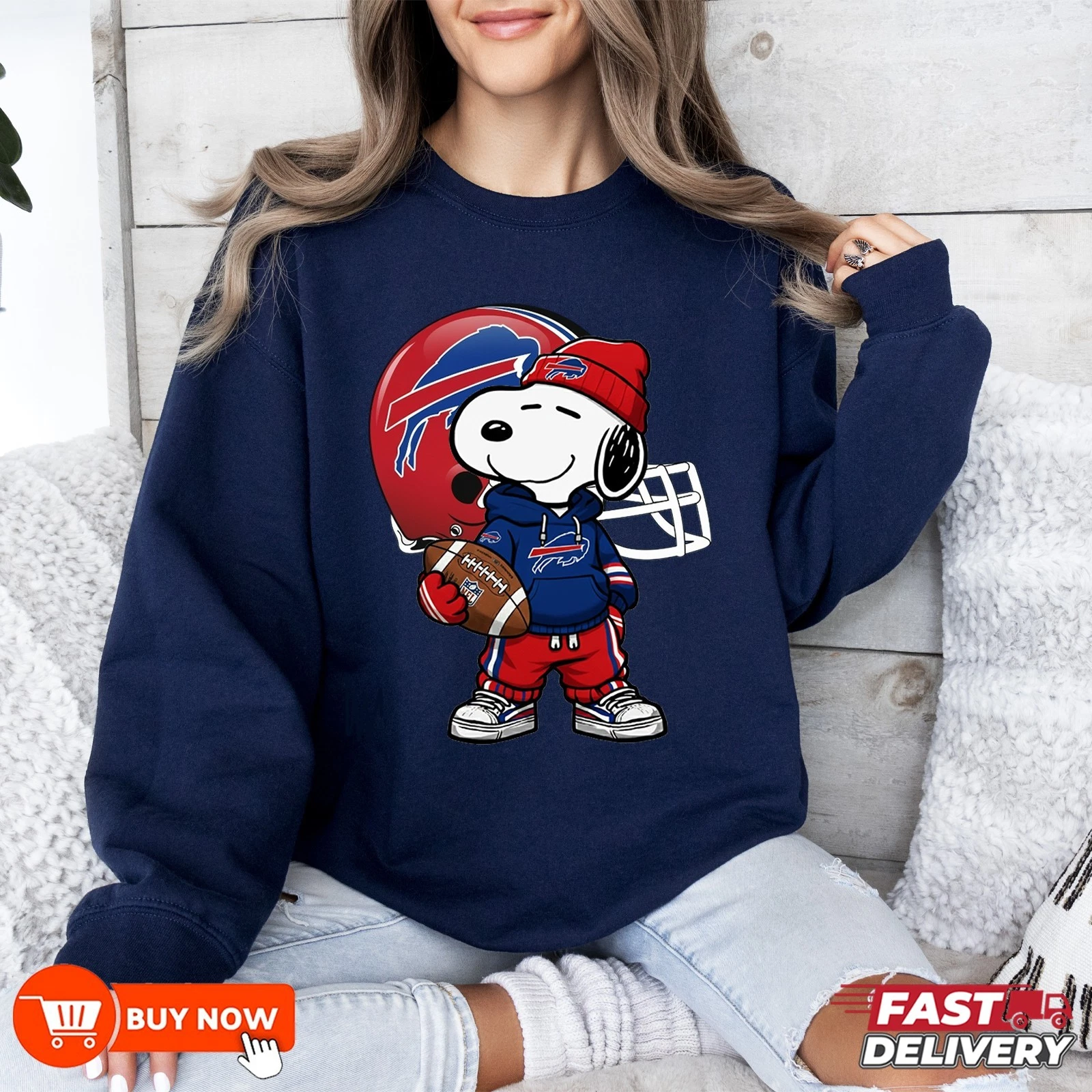 Buffalo Bills Football Sweatshirt