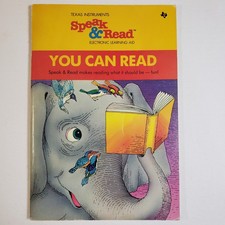 "You Can Read" Replacement Book for Texas Instruments Speak  Read 1982