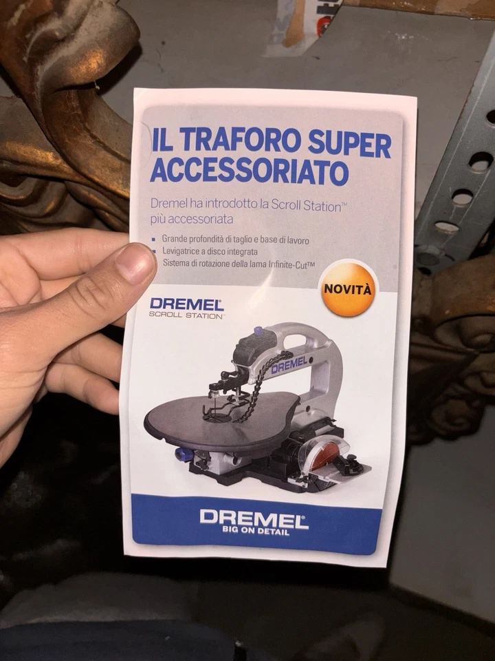 Traforo Elettrico Dremel Scroll Station - Immagine 2 di 4