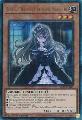 Yugioh! Ghost Belle & Haunted Mansion - RA01-EN011 - Prismatic Ultimate Rare - 1