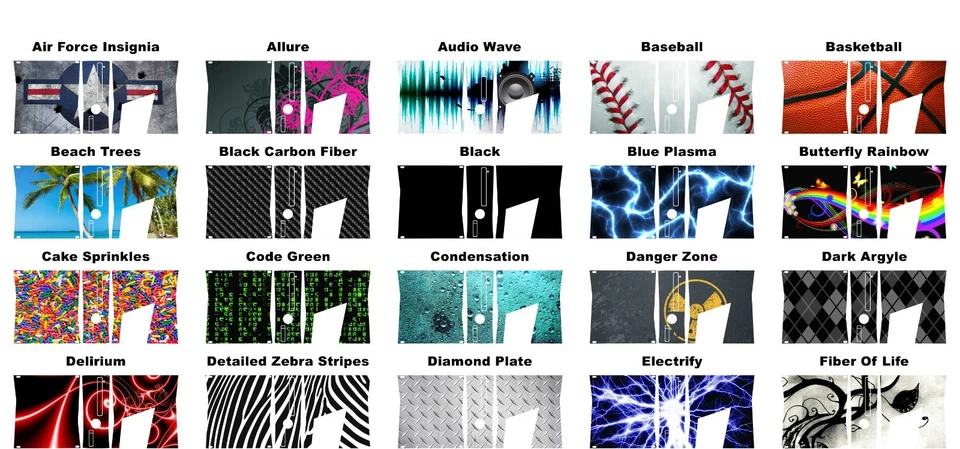 Escolha qualquer 1 decalque de vinil/design de pele para console Xbox 360 Slim - Frete grátis dos EUA - Imagem 2 de 4